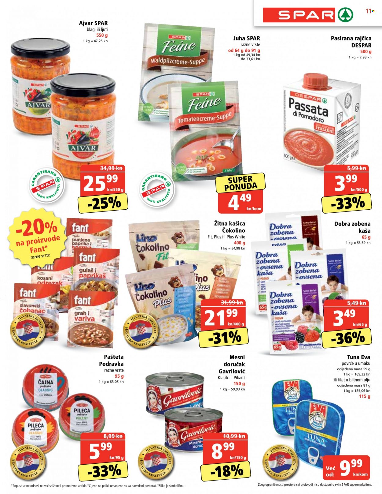 SPAR katalog - 12.01.2022. - 18.01.2022. Stranica 11