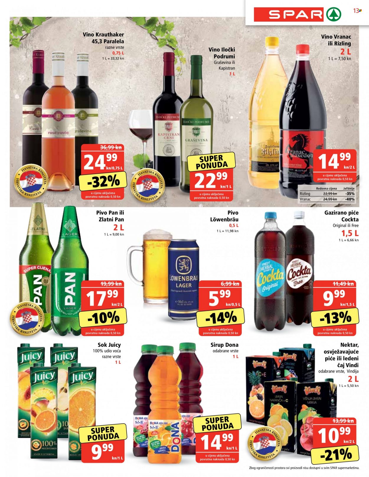 SPAR katalog - 12.01.2022. - 18.01.2022. Stranica 13