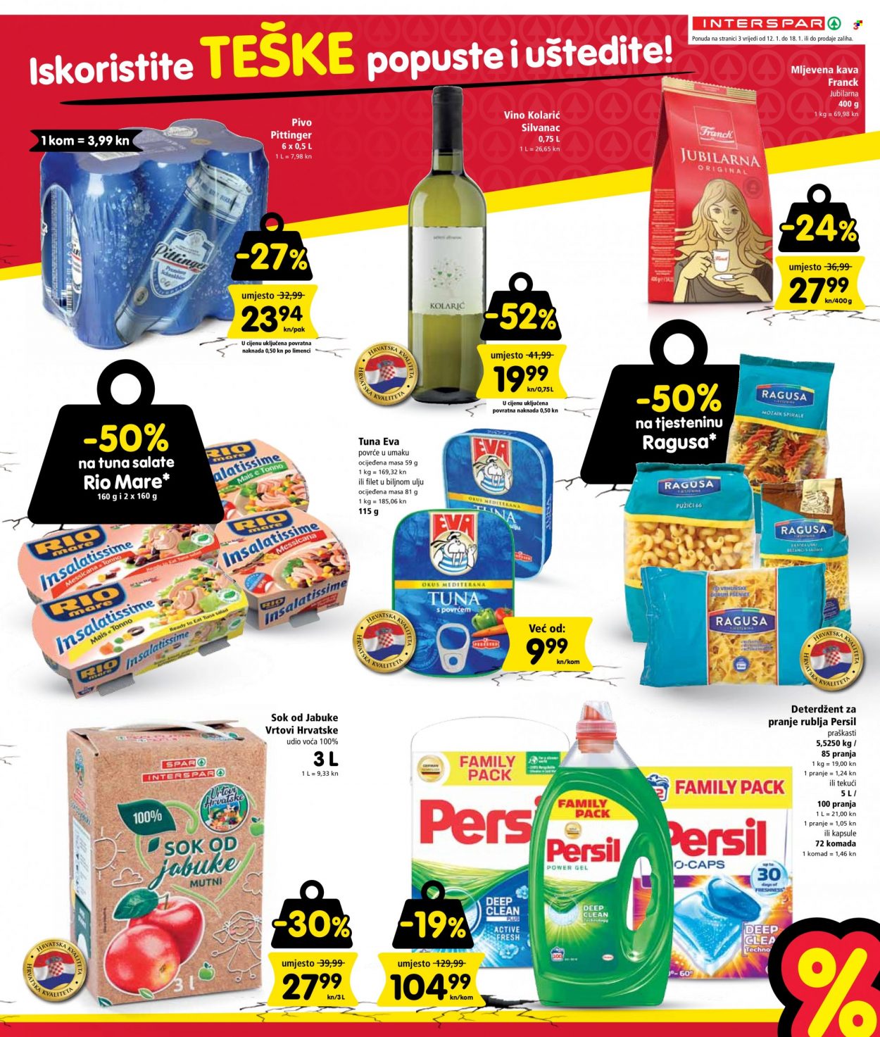 INTERSPAR katalog - 12.01.2022. - 18.01.2022. Stranica 3