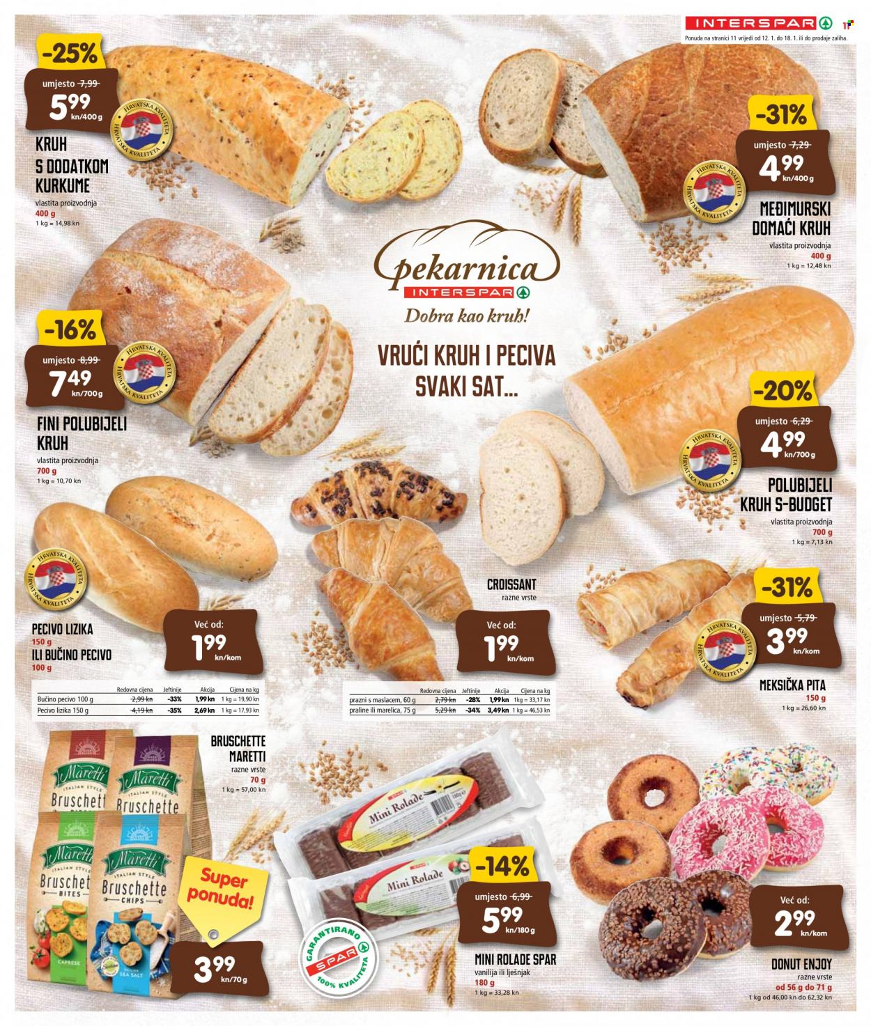 INTERSPAR katalog - 12.01.2022. - 18.01.2022. Stranica 11