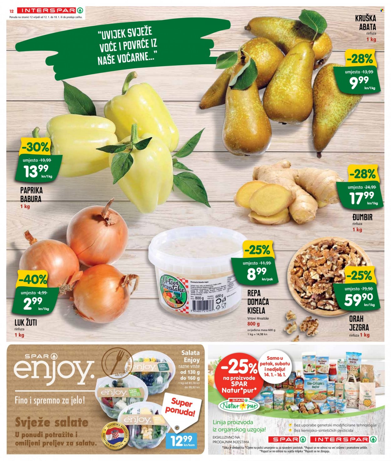 INTERSPAR katalog - 12.01.2022. - 18.01.2022. Stranica 12
