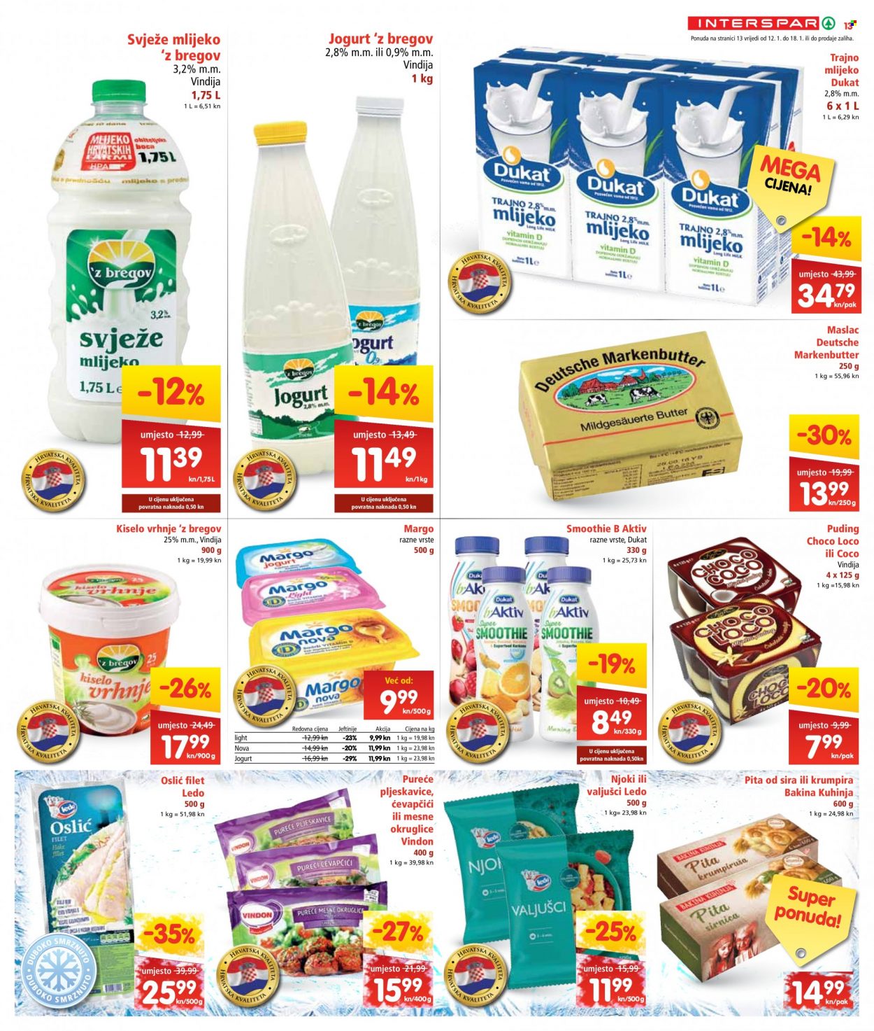 INTERSPAR katalog - 12.01.2022. - 18.01.2022. Stranica 13