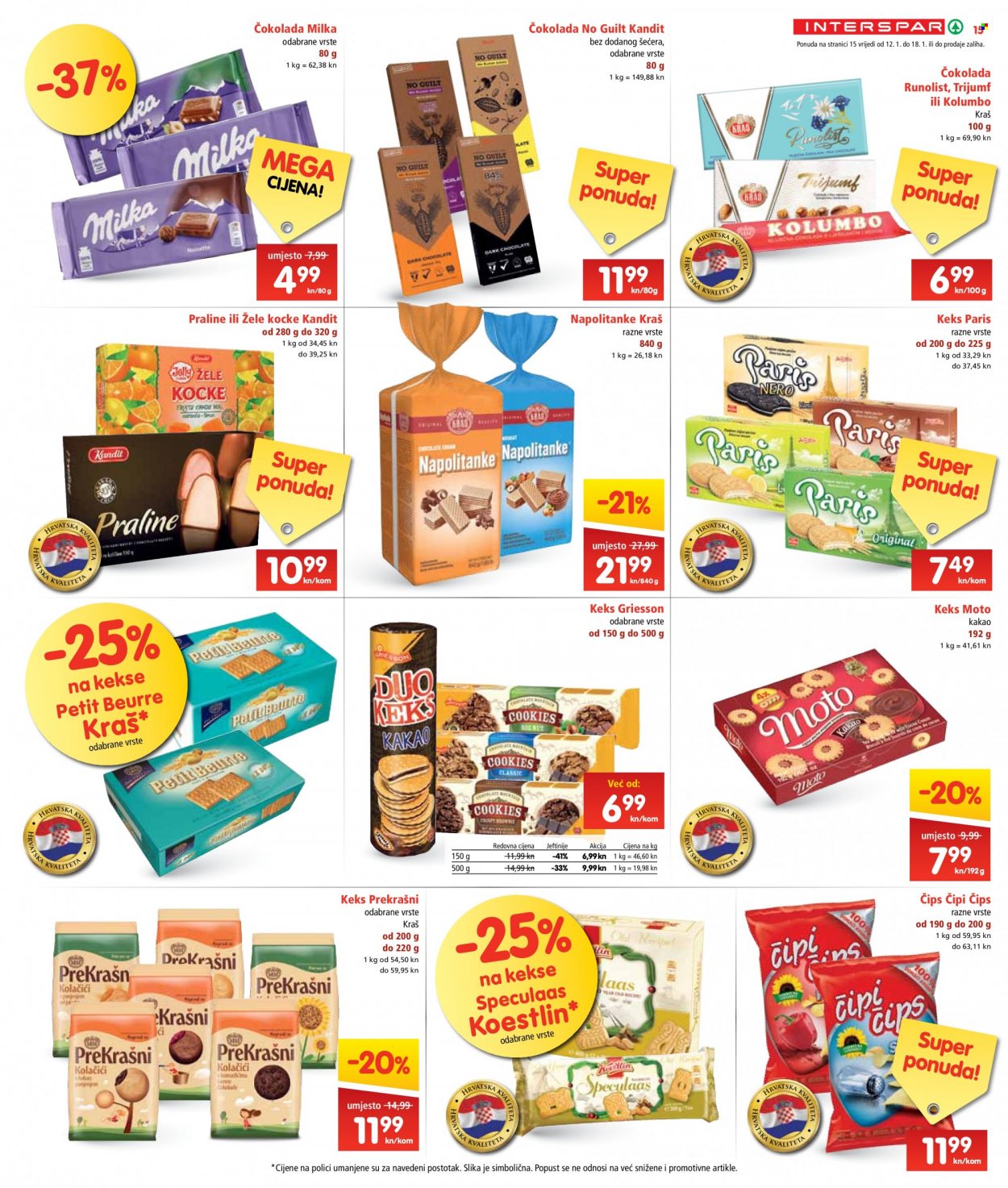 INTERSPAR katalog - 12.01.2022. - 18.01.2022. Stranica 15