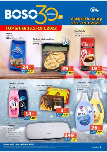 Boso katalog - 13.01.2022. - 19.01.2022.