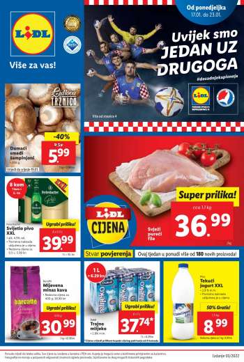 Lidl katalog - 17.01.2022. - 23.01.2022.