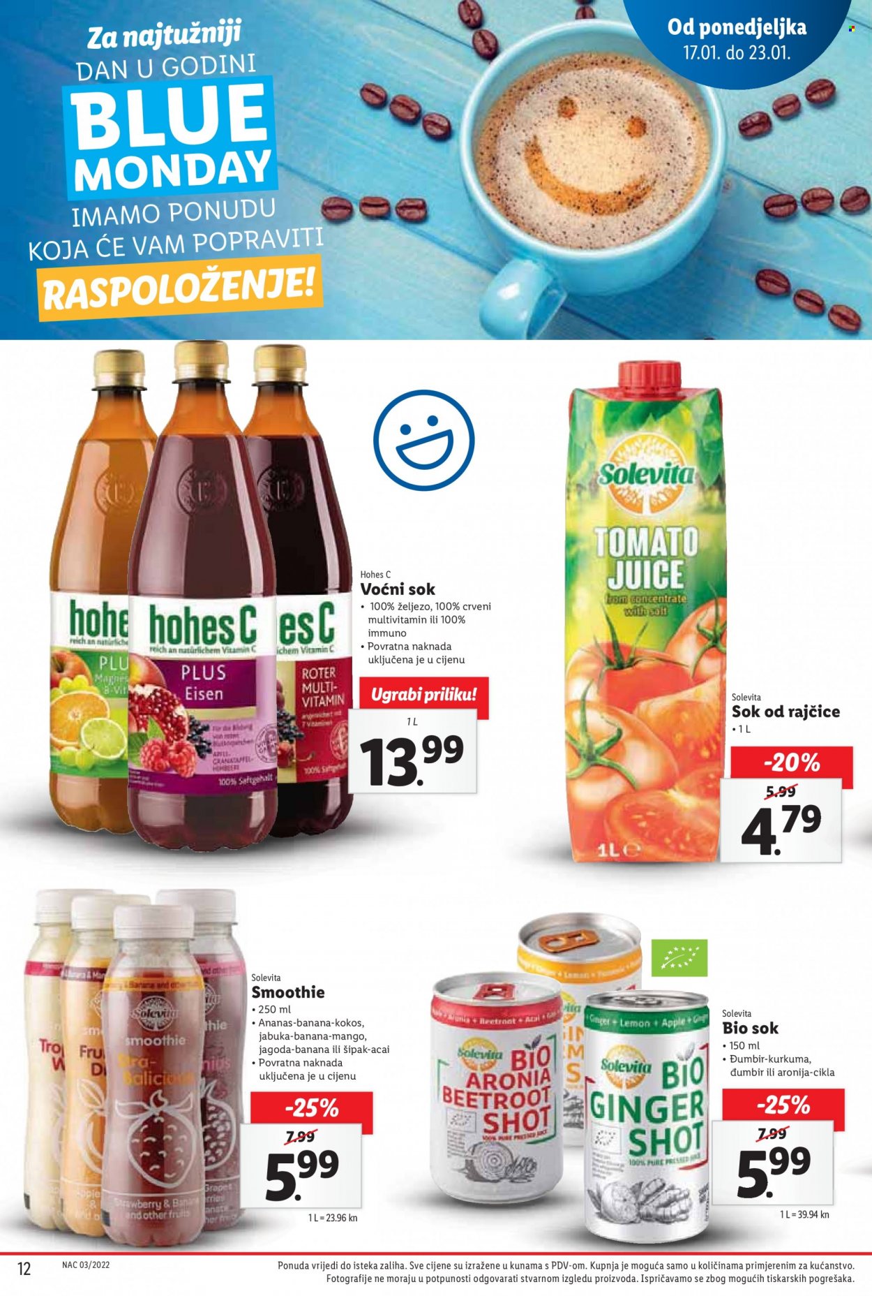 Lidl katalog - 17.01.2022. - 23.01.2022. Stranica 12