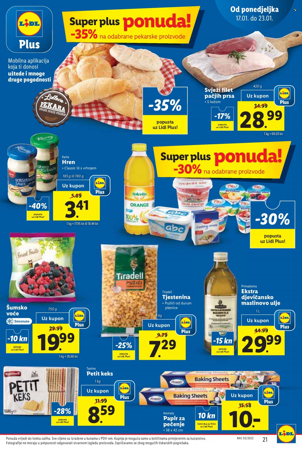 Lidl katalog - 17.01.2022. - 23.01.2022. Stranica 21