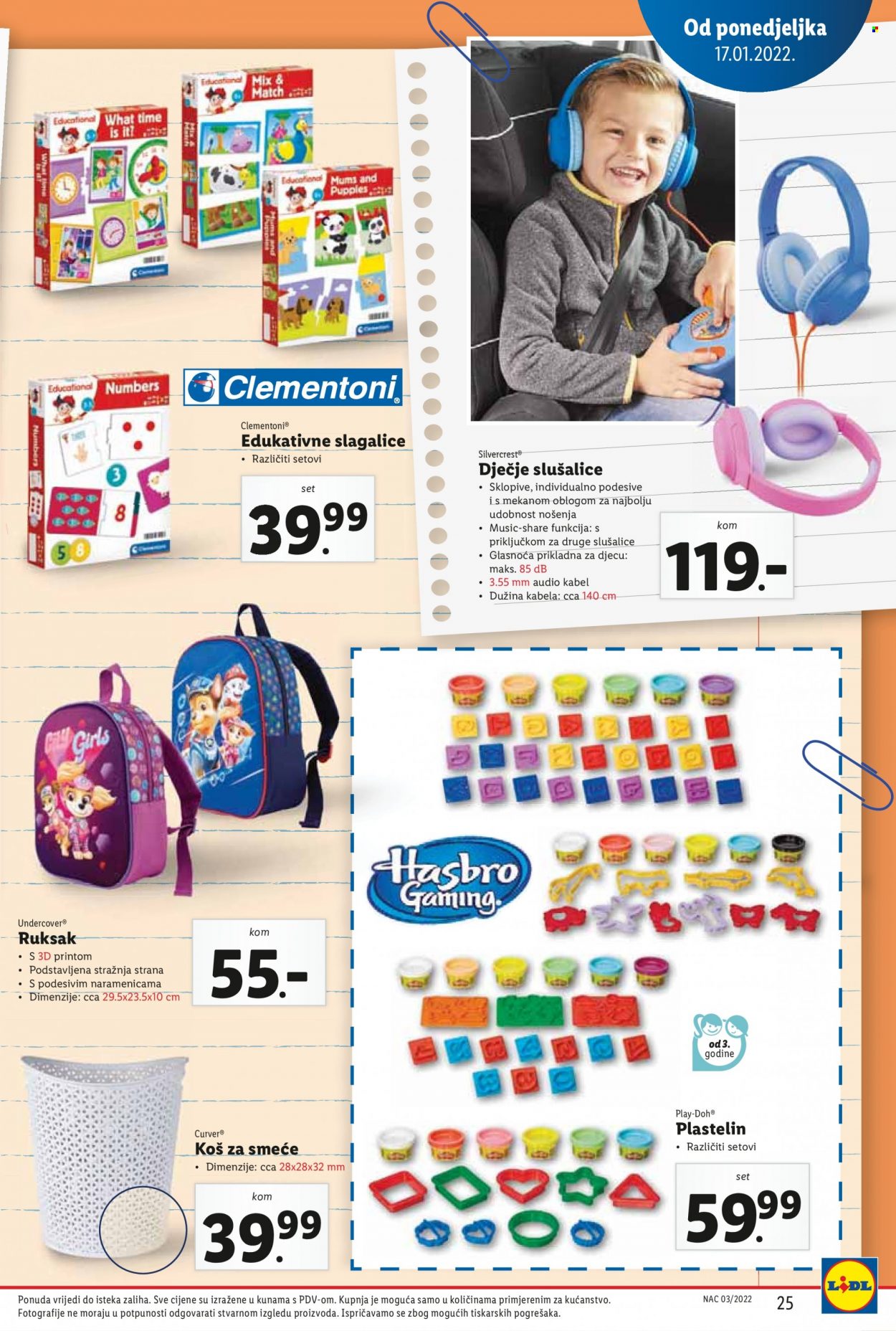 Lidl katalog - 17.01.2022. - 23.01.2022. Stranica 25