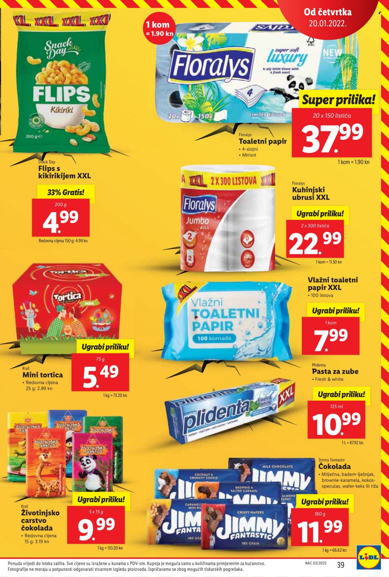Lidl katalog - 17.01.2022. - 23.01.2022. Stranica 39