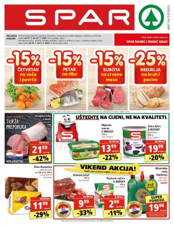 SPAR katalog - 19.01.2022. - 25.01.2022.