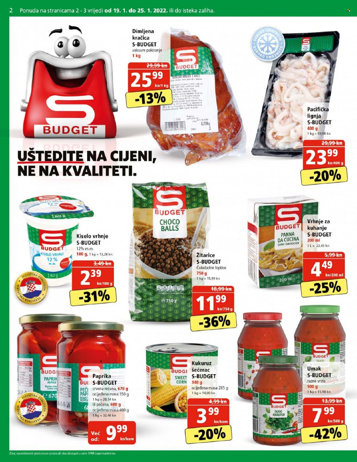 SPAR katalog - 19.01.2022. - 25.01.2022. Stranica 2
