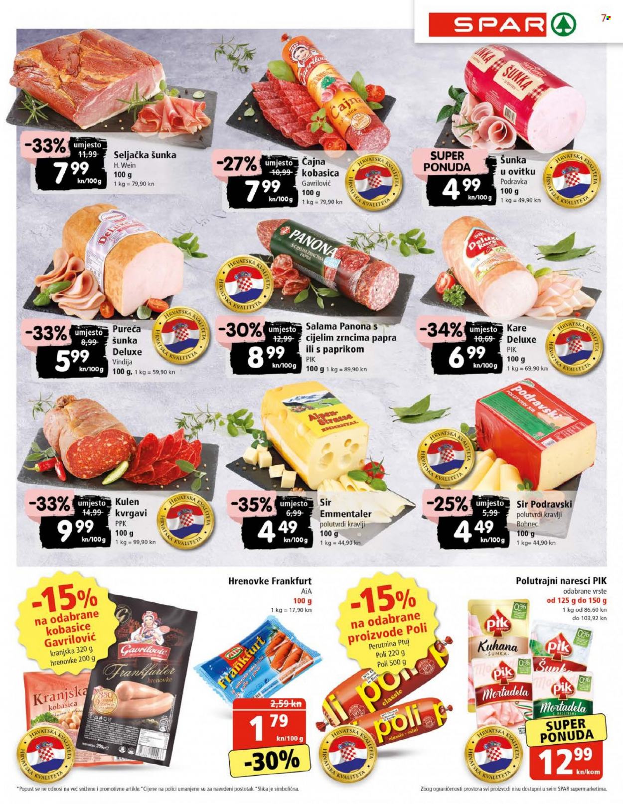SPAR katalog - 19.01.2022. - 25.01.2022. Stranica 7