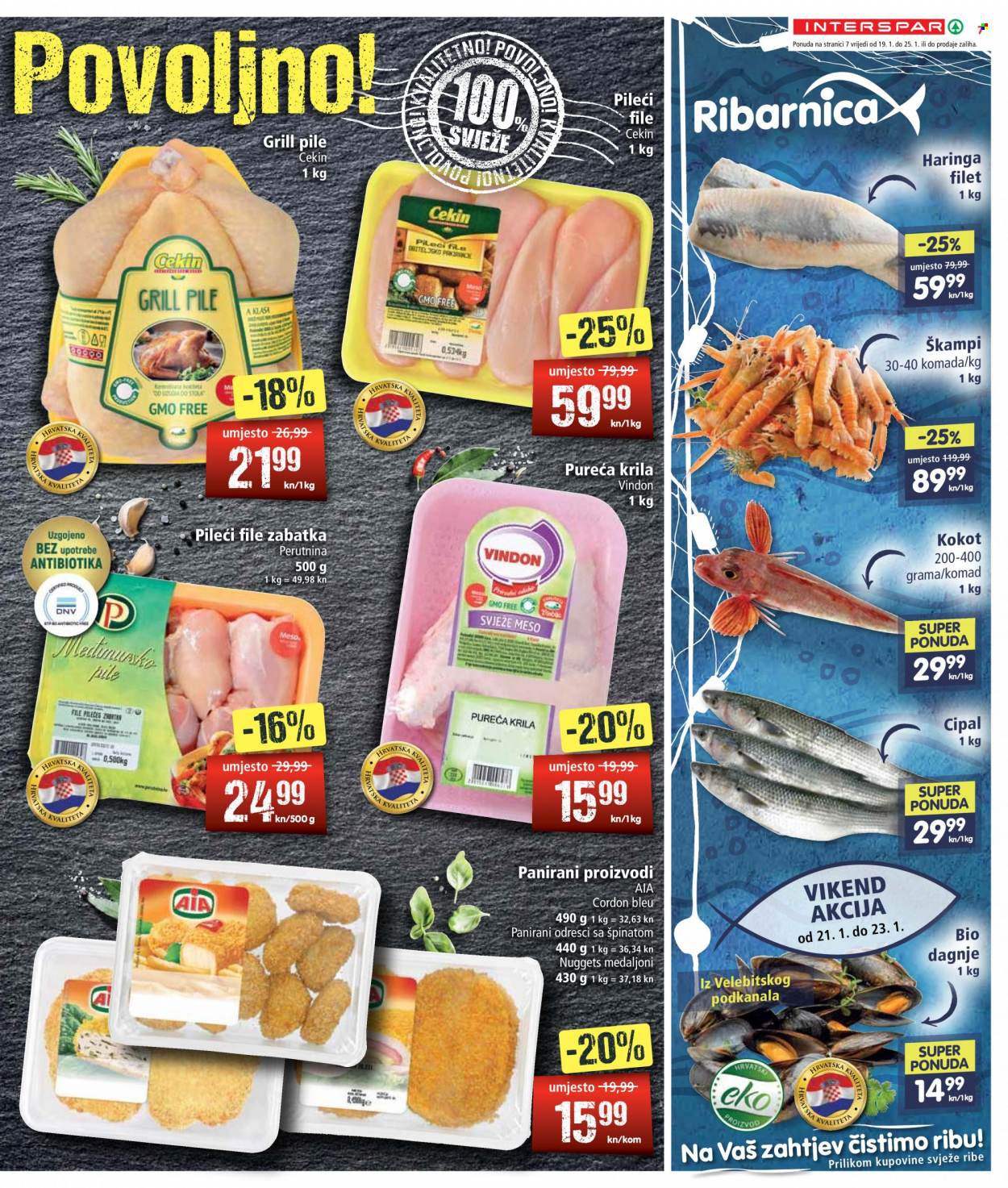 INTERSPAR katalog - 19.01.2022. - 25.01.2022. Stranica 7