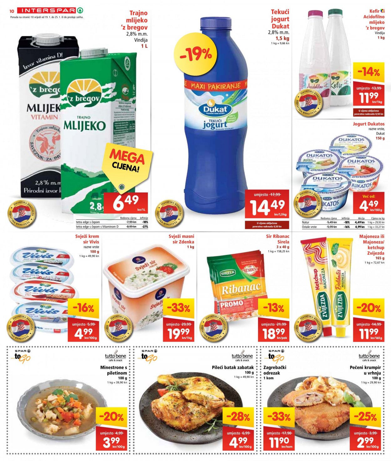 INTERSPAR katalog - 19.01.2022. - 25.01.2022. Stranica 10