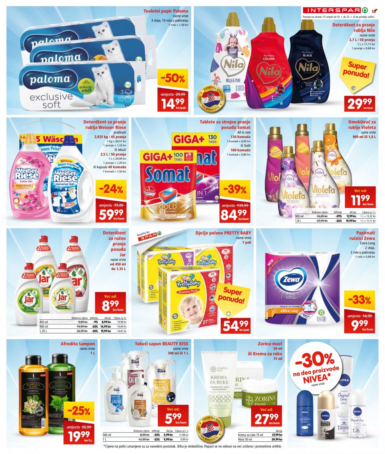 INTERSPAR katalog - 19.01.2022. - 25.01.2022. Stranica 15