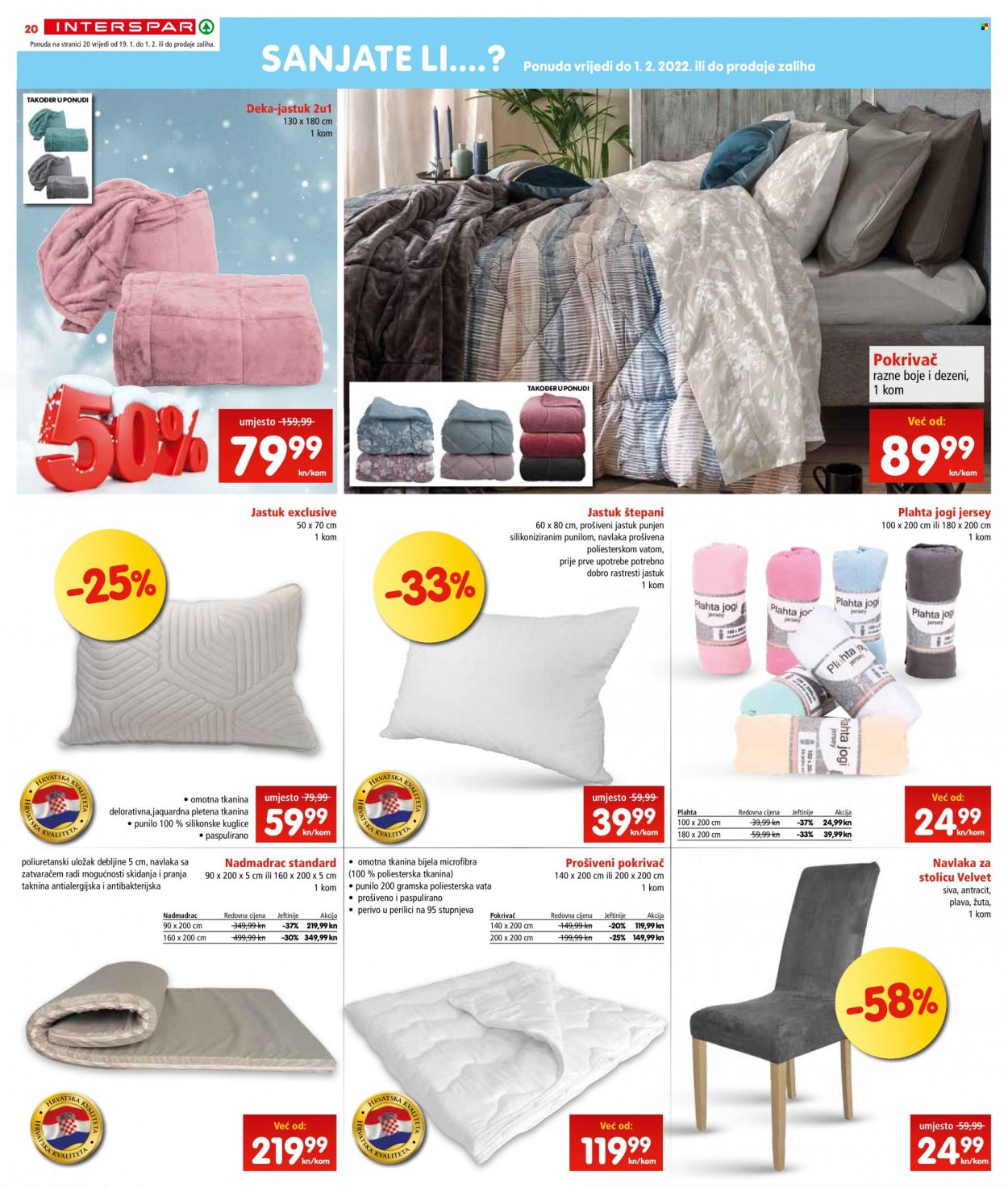 INTERSPAR katalog - 19.01.2022. - 25.01.2022. Stranica 20
