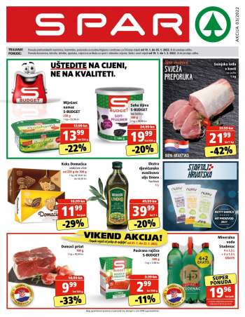 SPAR katalog - 19.01.2022. - 25.01.2022.