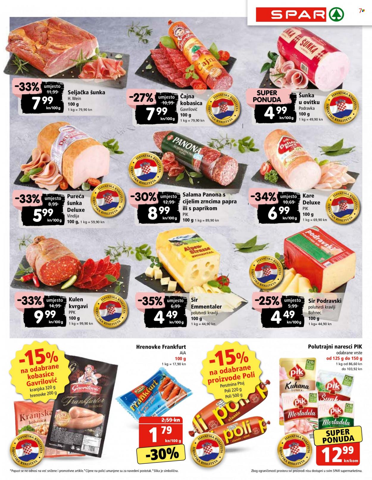 SPAR katalog - 19.01.2022. - 25.01.2022. Stranica 7