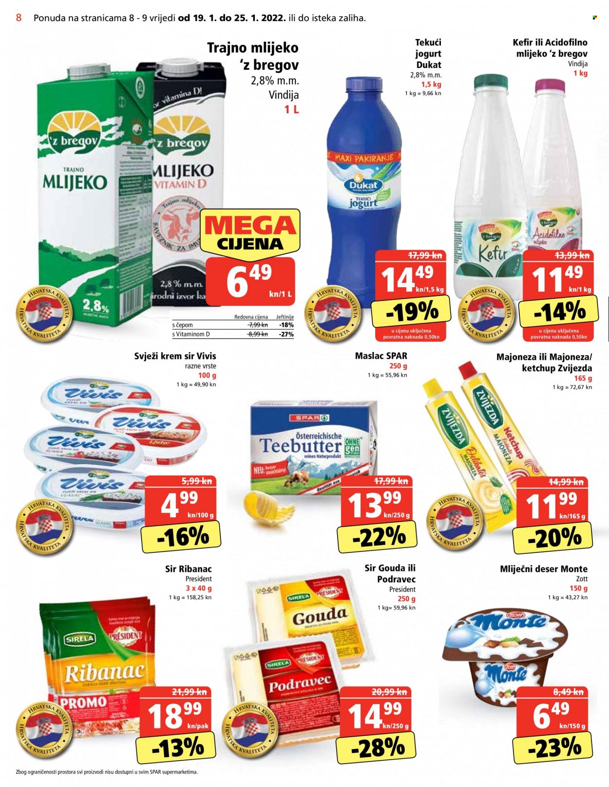 SPAR katalog - 19.01.2022. - 25.01.2022. Stranica 8