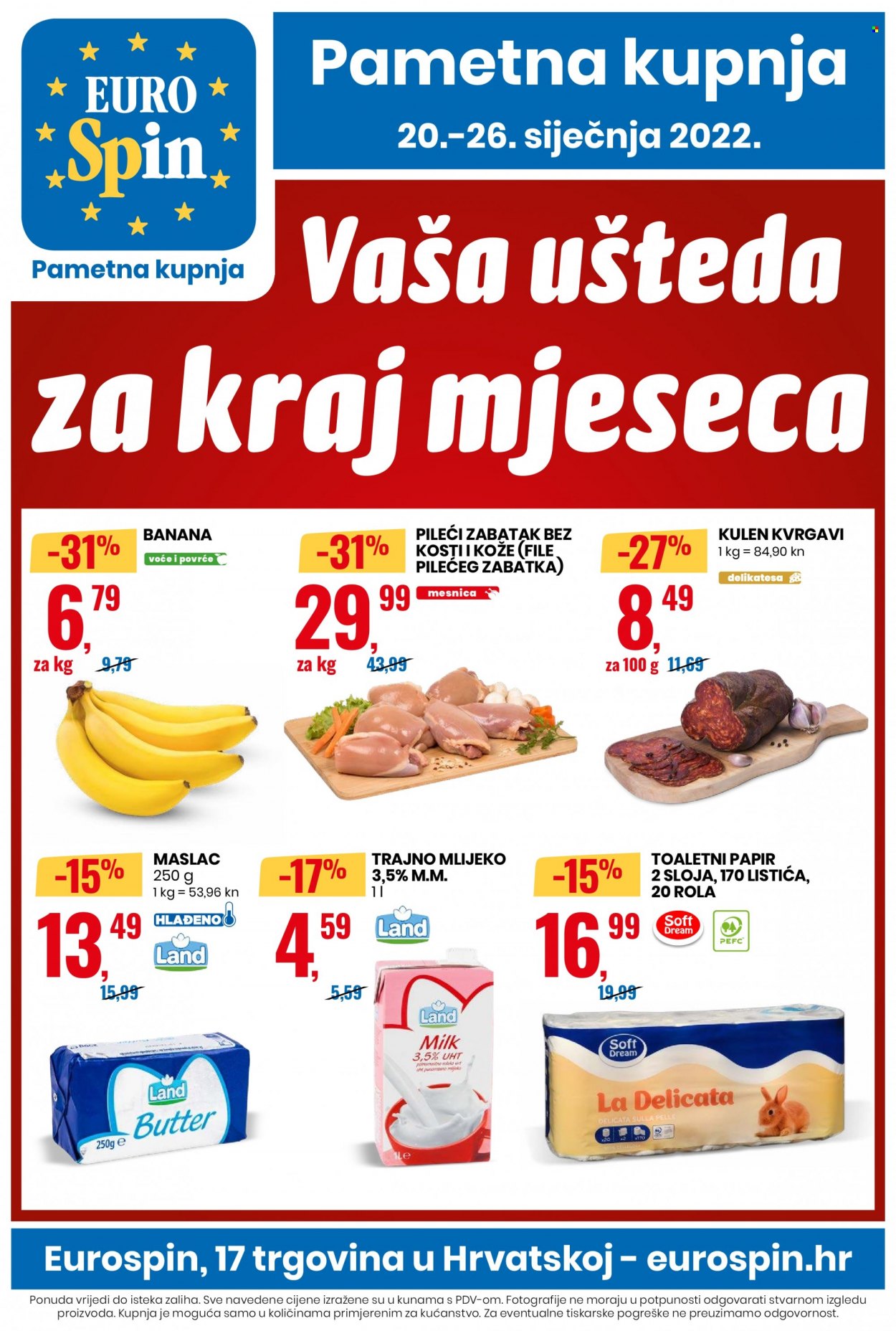 Eurospin katalog - 20.01.2022. - 26.01.2022. Stranica 1
