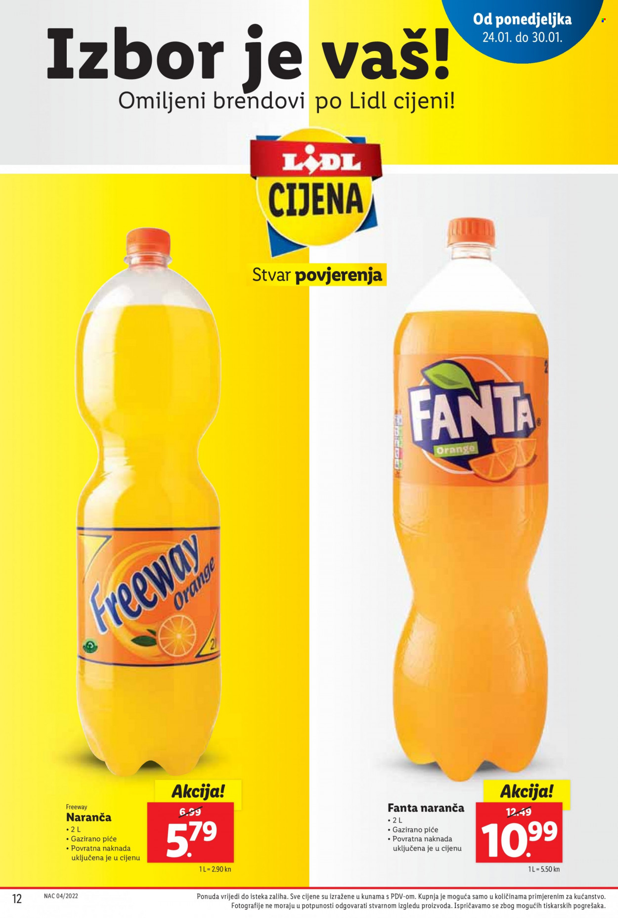 Lidl katalog - 24.01.2022. - 30.01.2022. Stranica 12