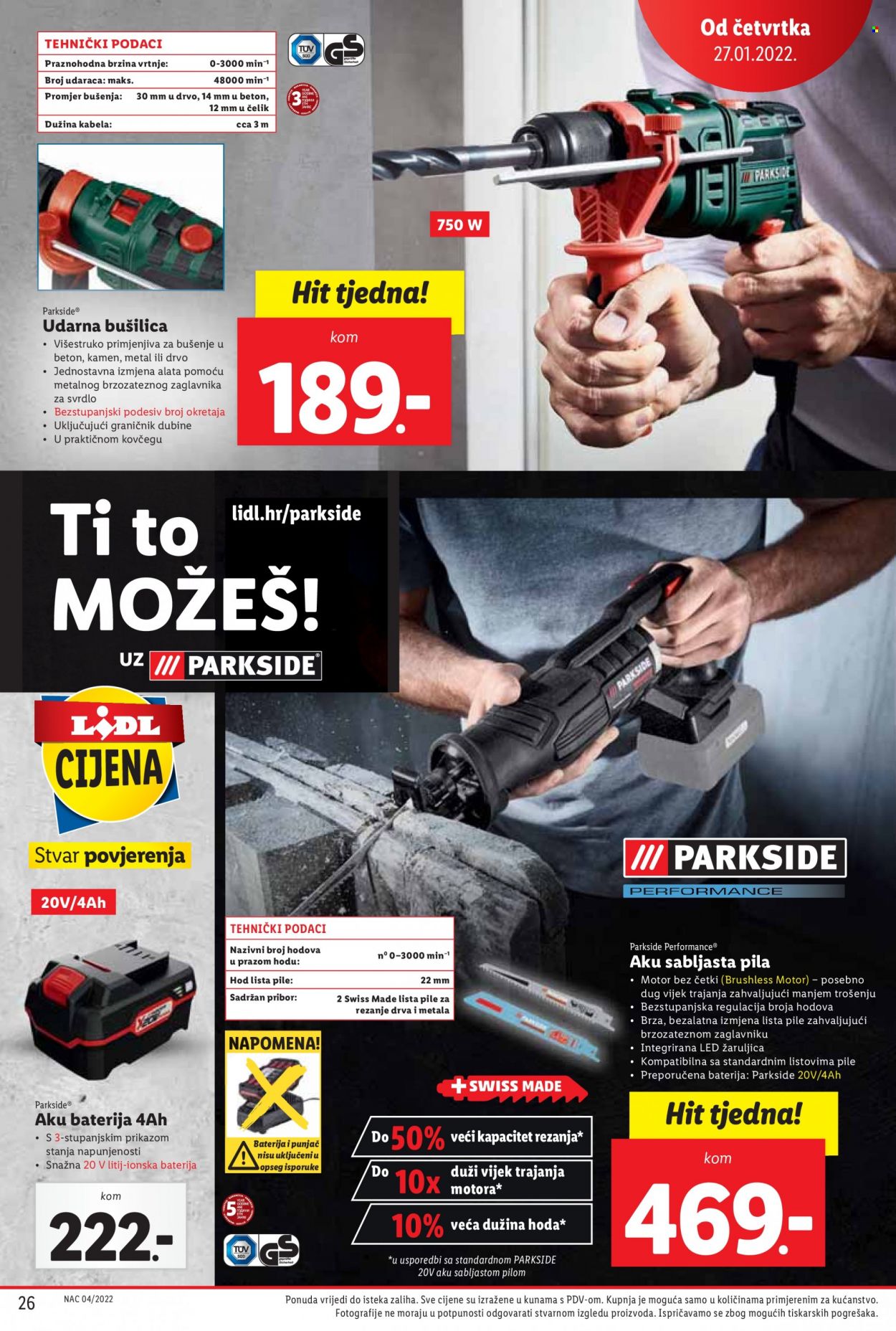 Lidl katalog - 24.01.2022. - 30.01.2022. Stranica 26
