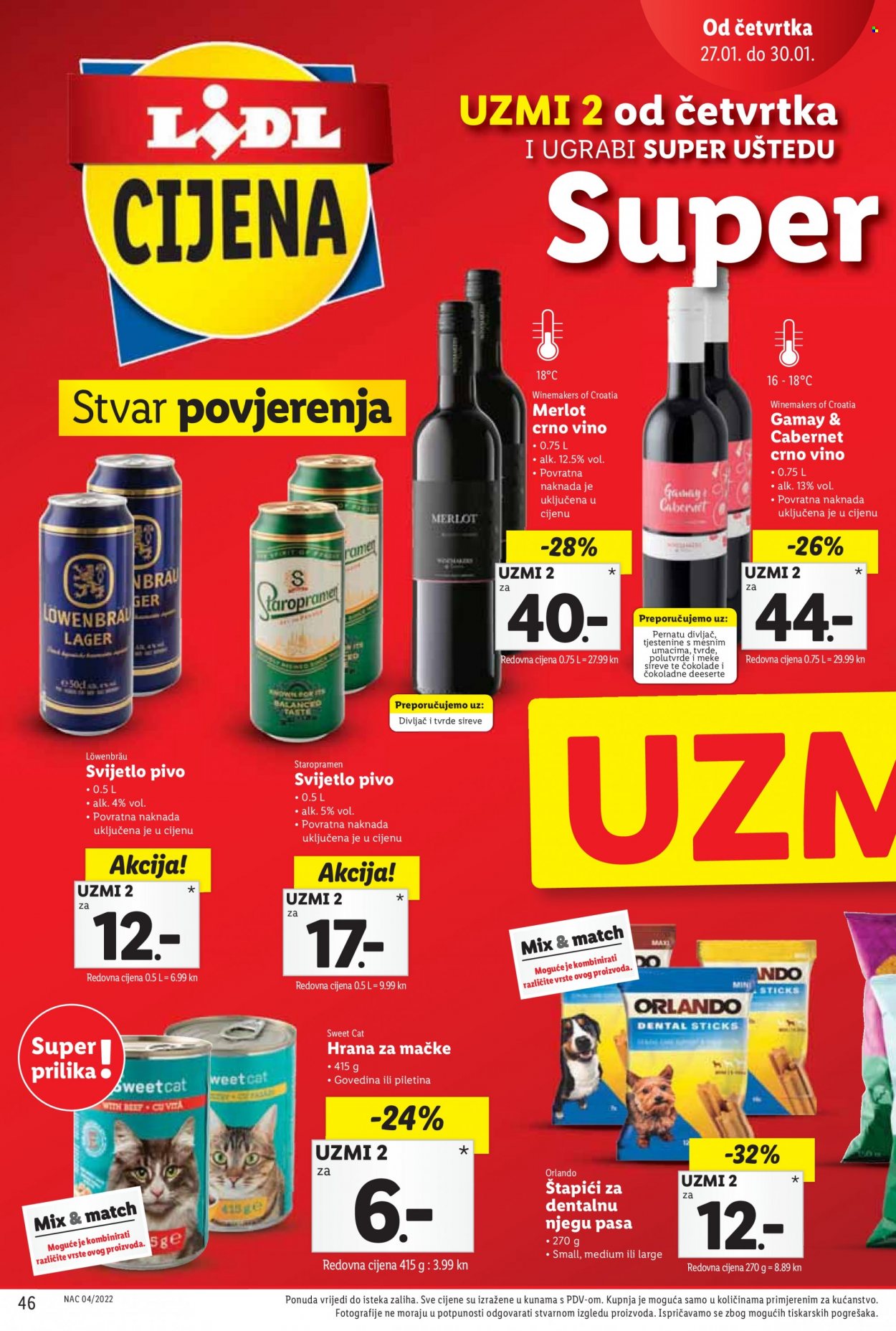 Lidl katalog - 24.01.2022. - 30.01.2022. Stranica 46