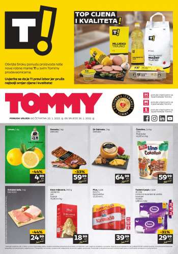 Tommy katalog - 20.01.2022. - 26.01.2022.