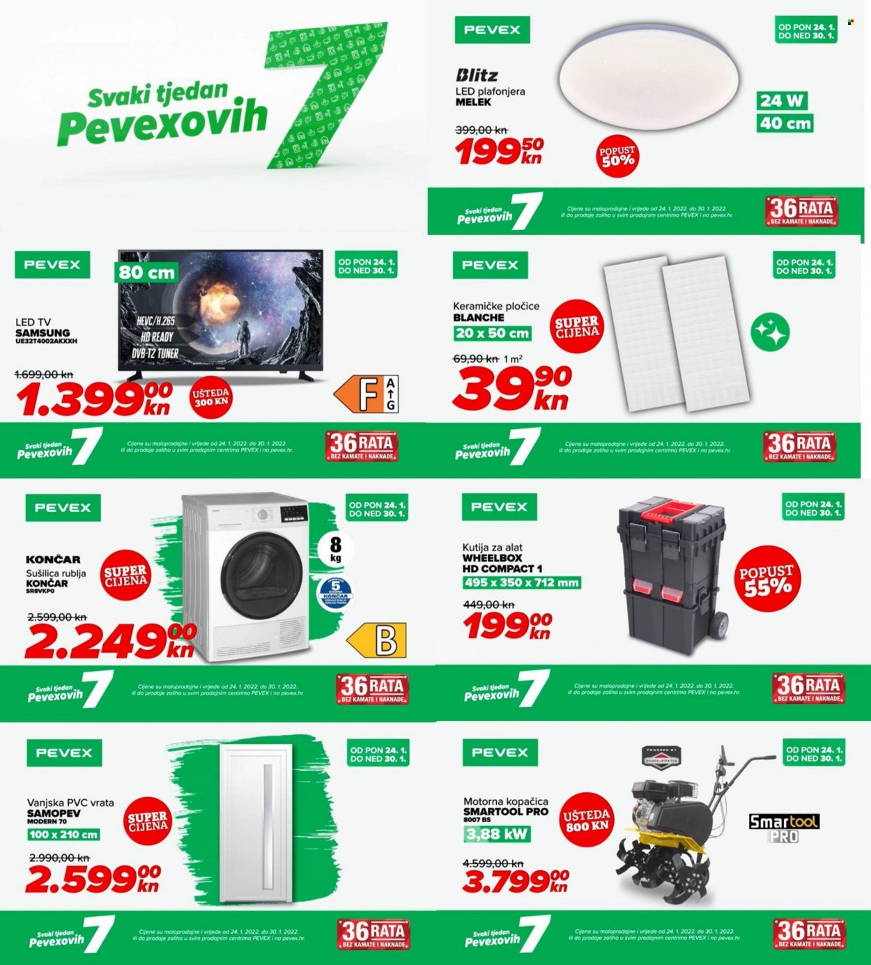 Pevex katalog - 24.01.2022. - 30.01.2022. Stranica 1