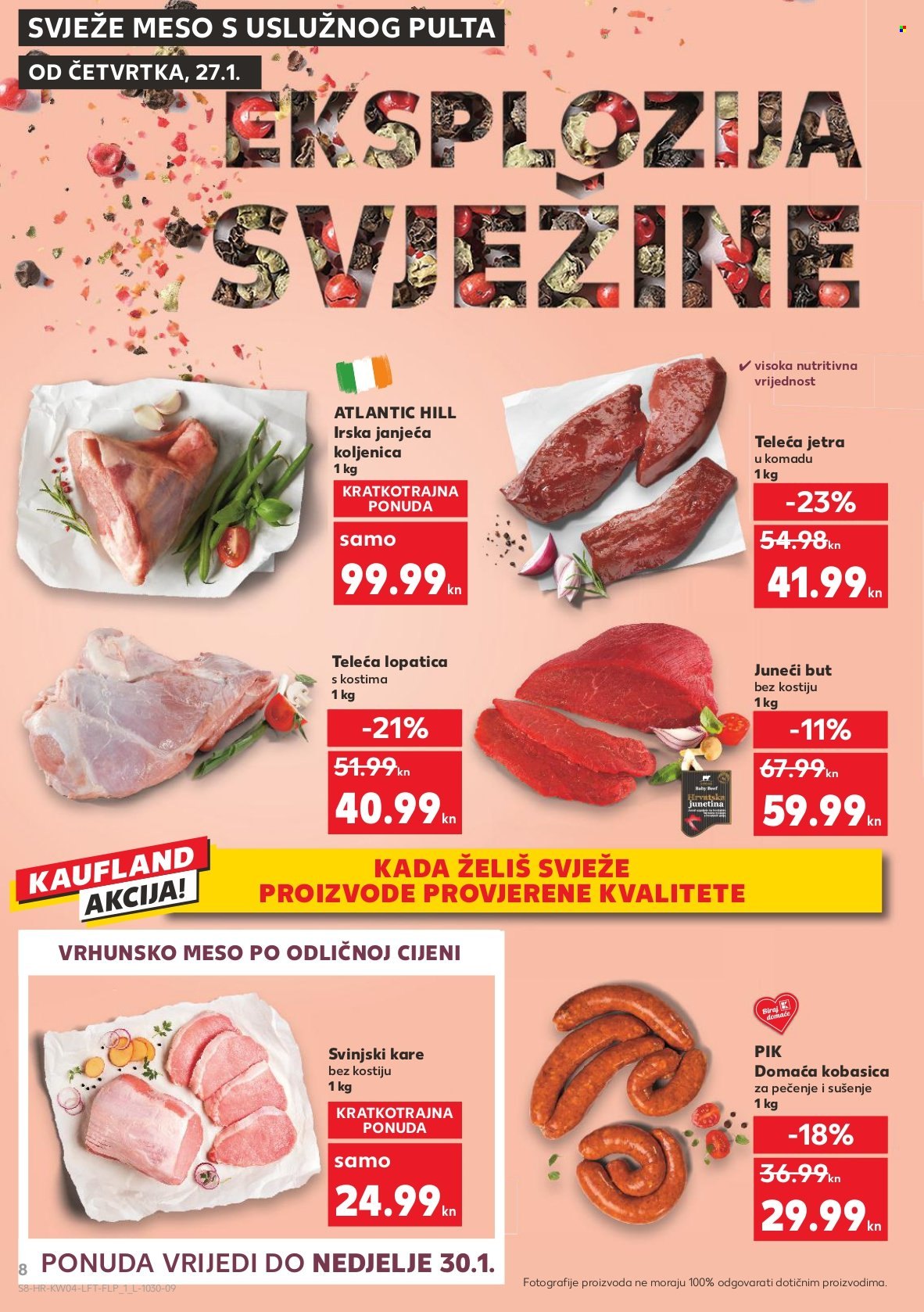 Kaufland katalog - 27.01.2022. - 01.02.2022. Stranica 8