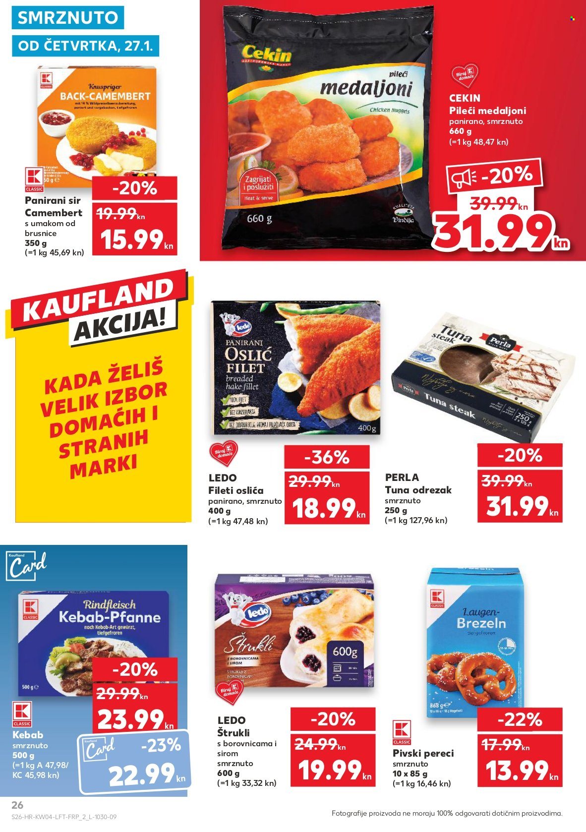 Kaufland katalog - 27.01.2022. - 01.02.2022. Stranica 26