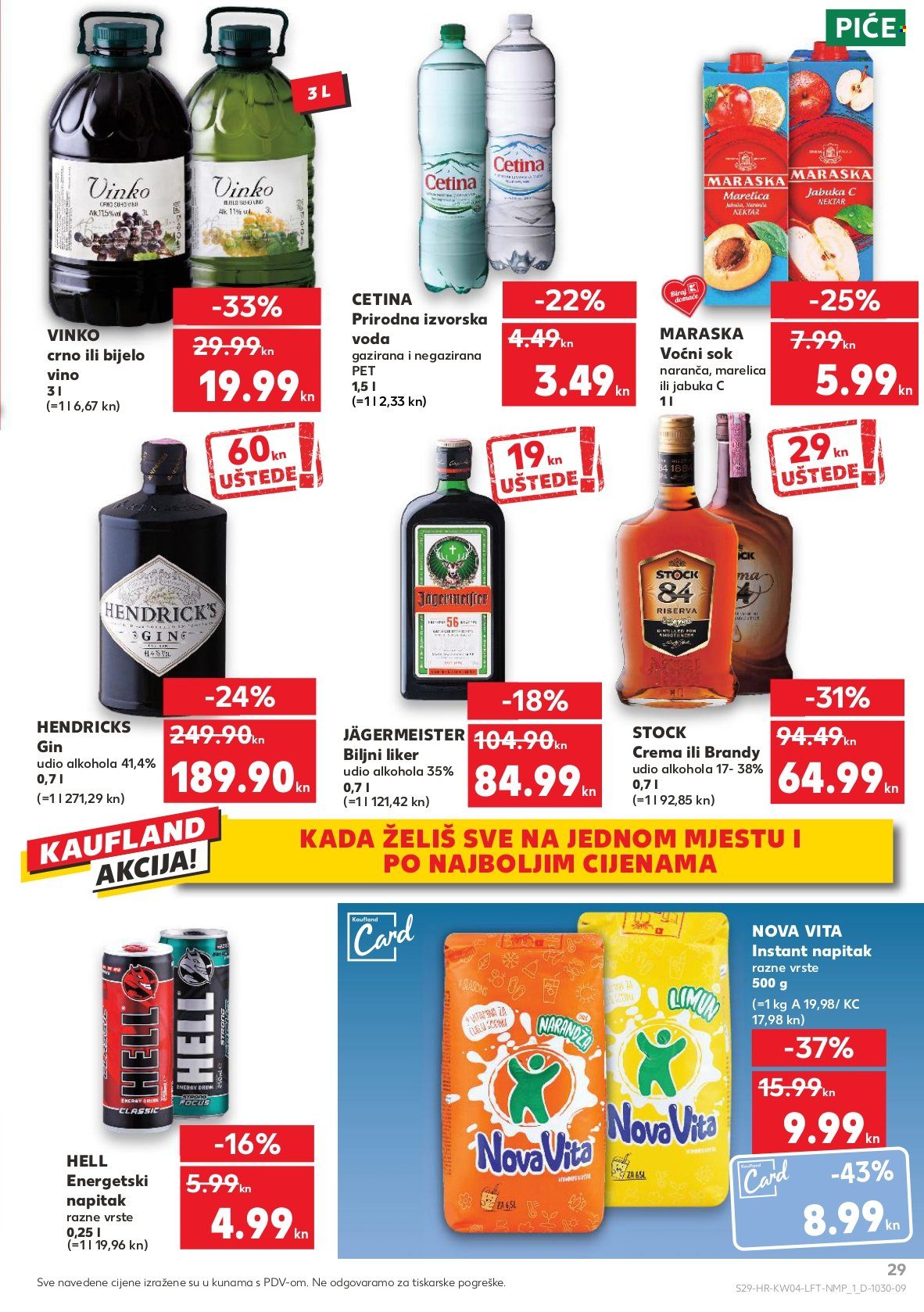 Kaufland katalog - 27.01.2022. - 01.02.2022. Stranica 29