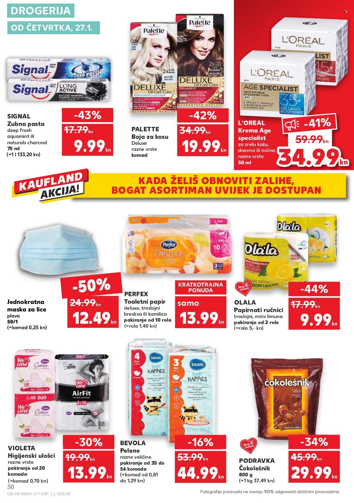 Kaufland katalog - 27.01.2022. - 01.02.2022. Stranica 30