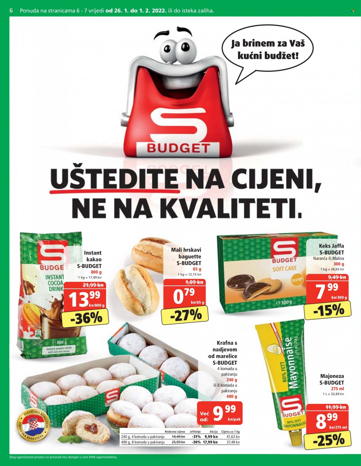 SPAR katalog - 26.01.2022. - 01.02.2022. Stranica 6