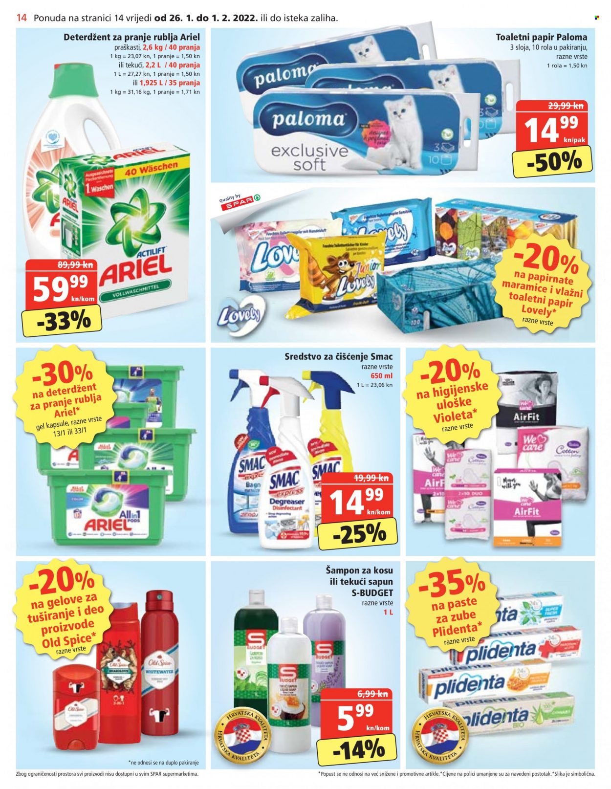 SPAR katalog - 26.01.2022. - 01.02.2022. Stranica 14