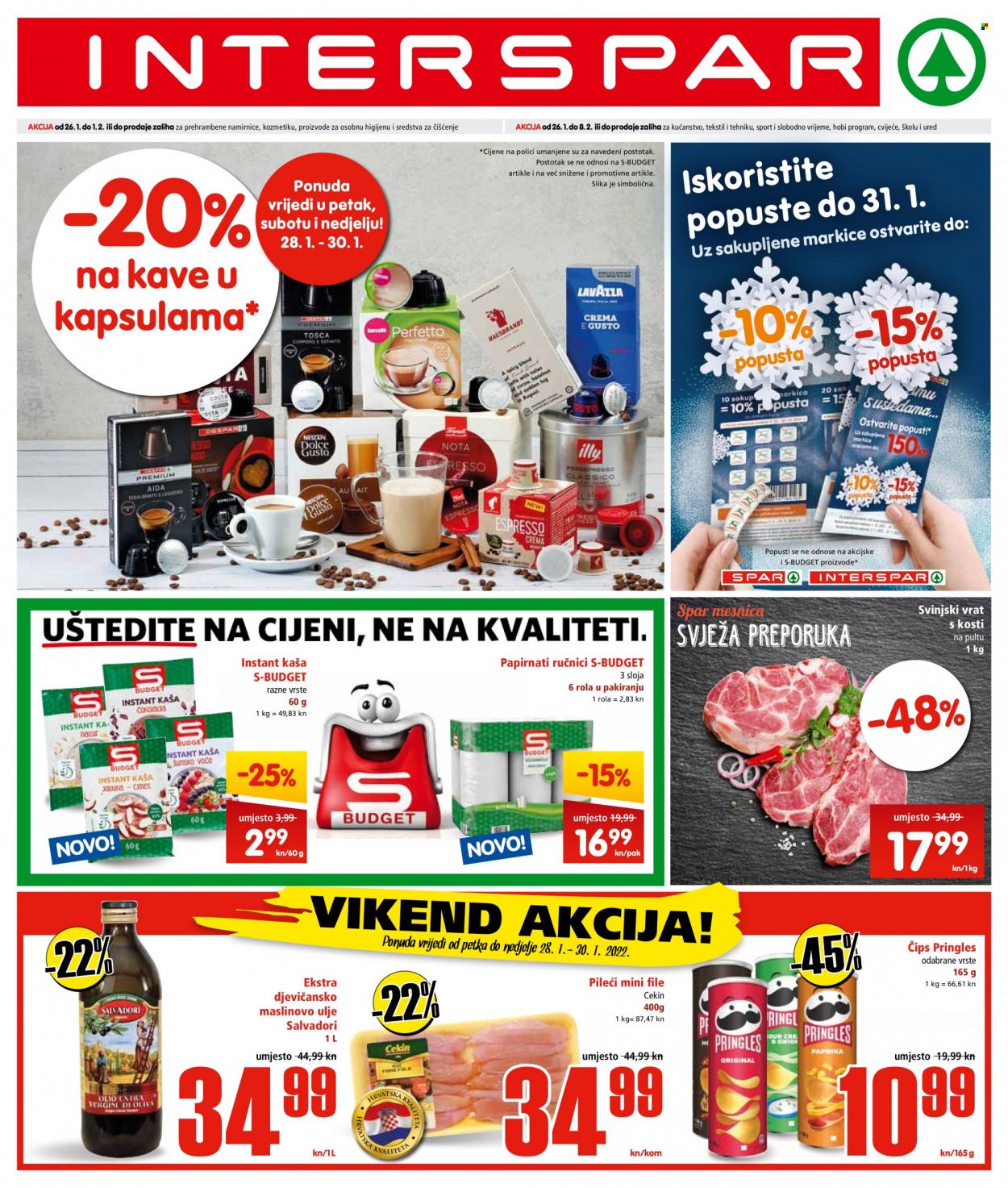 INTERSPAR katalog - 26.01.2022. - 01.02.2022. Stranica 1