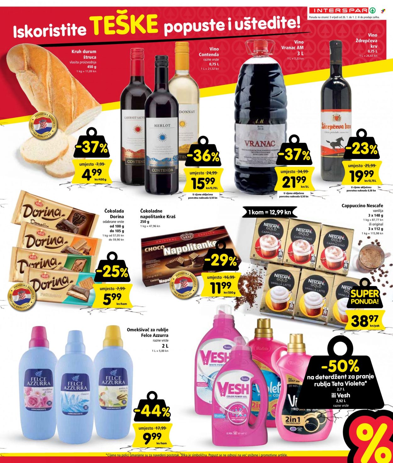 INTERSPAR katalog - 26.01.2022. - 01.02.2022. Stranica 3