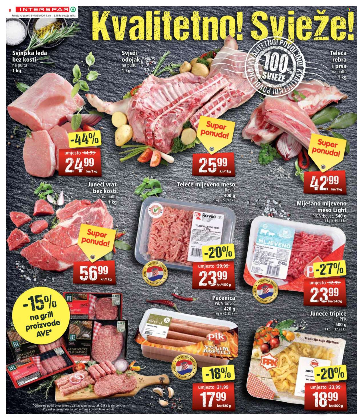 INTERSPAR katalog - 26.01.2022. - 01.02.2022. Stranica 8