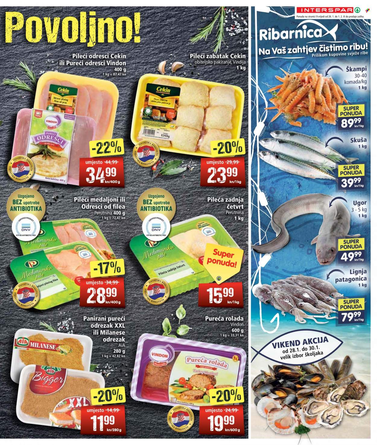 INTERSPAR katalog - 26.01.2022. - 01.02.2022. Stranica 9