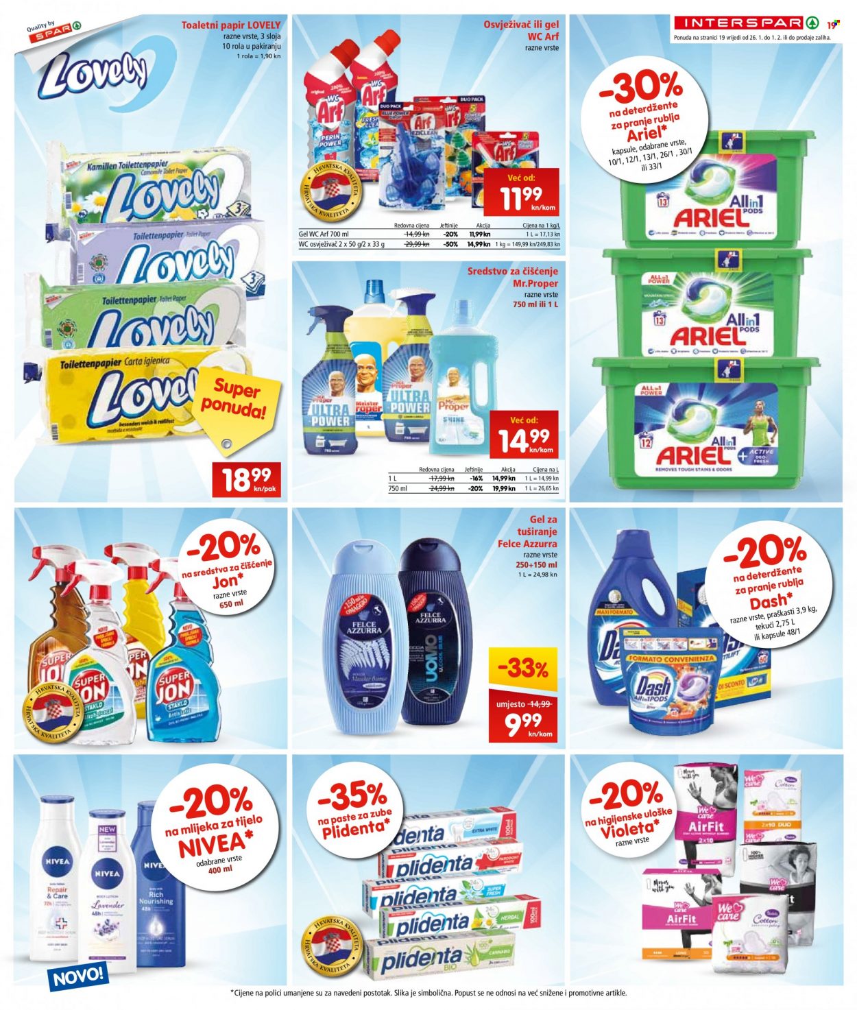INTERSPAR katalog - 26.01.2022. - 01.02.2022. Stranica 19