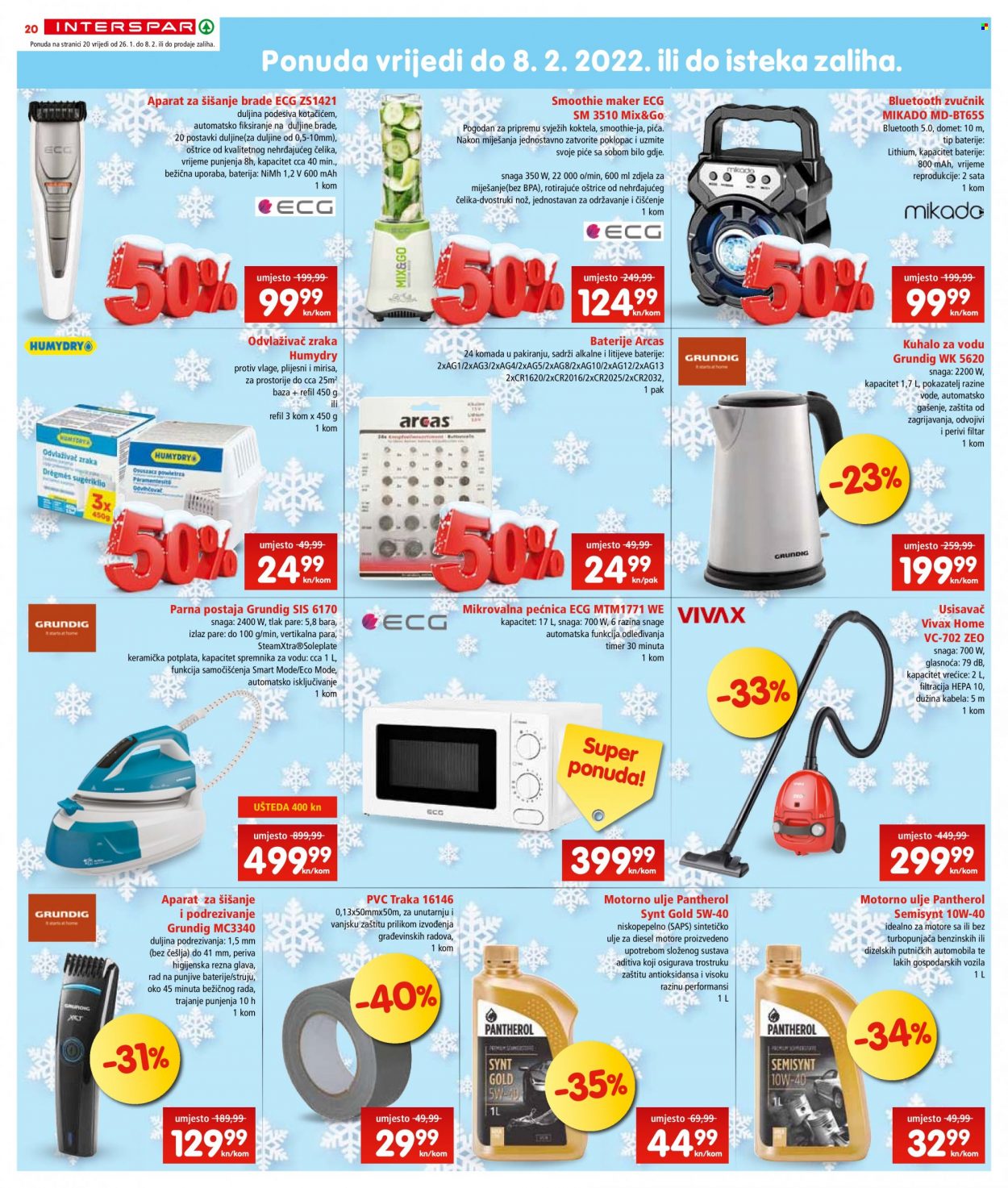 INTERSPAR katalog - 26.01.2022. - 01.02.2022. Stranica 20