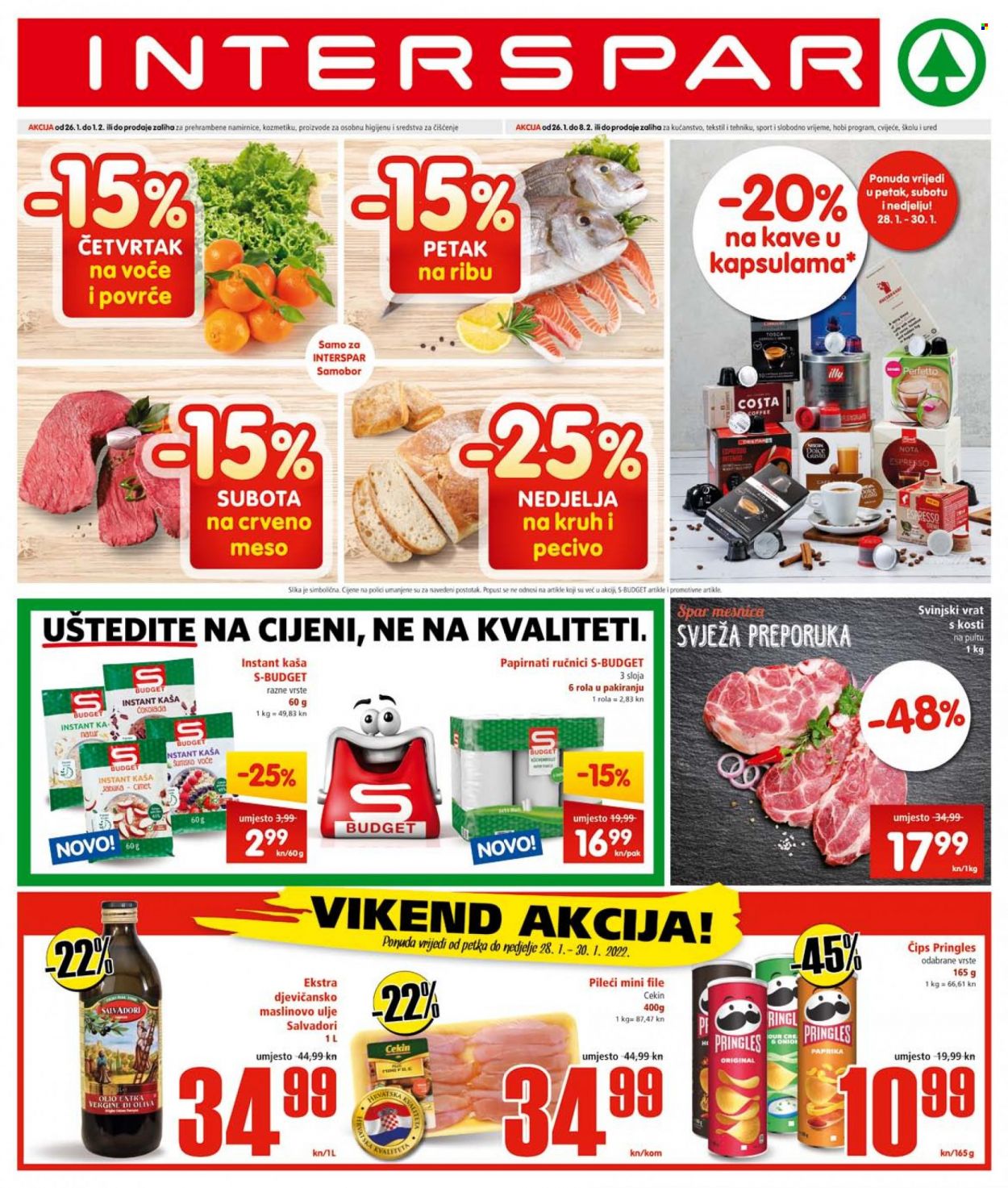 INTERSPAR katalog - 26.01.2022. - 01.02.2022. Stranica 1