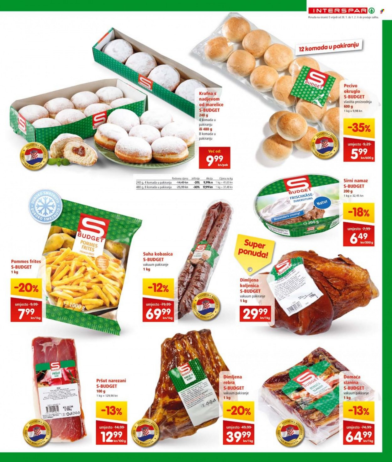 INTERSPAR katalog - 26.01.2022. - 01.02.2022. Stranica 5