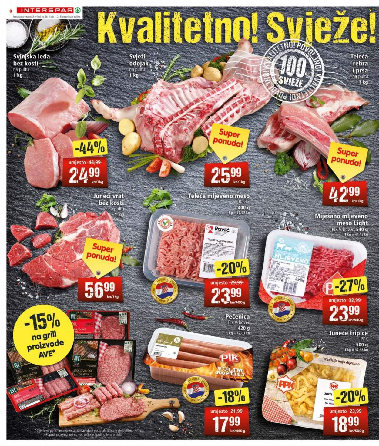 INTERSPAR katalog - 26.01.2022. - 01.02.2022. Stranica 8