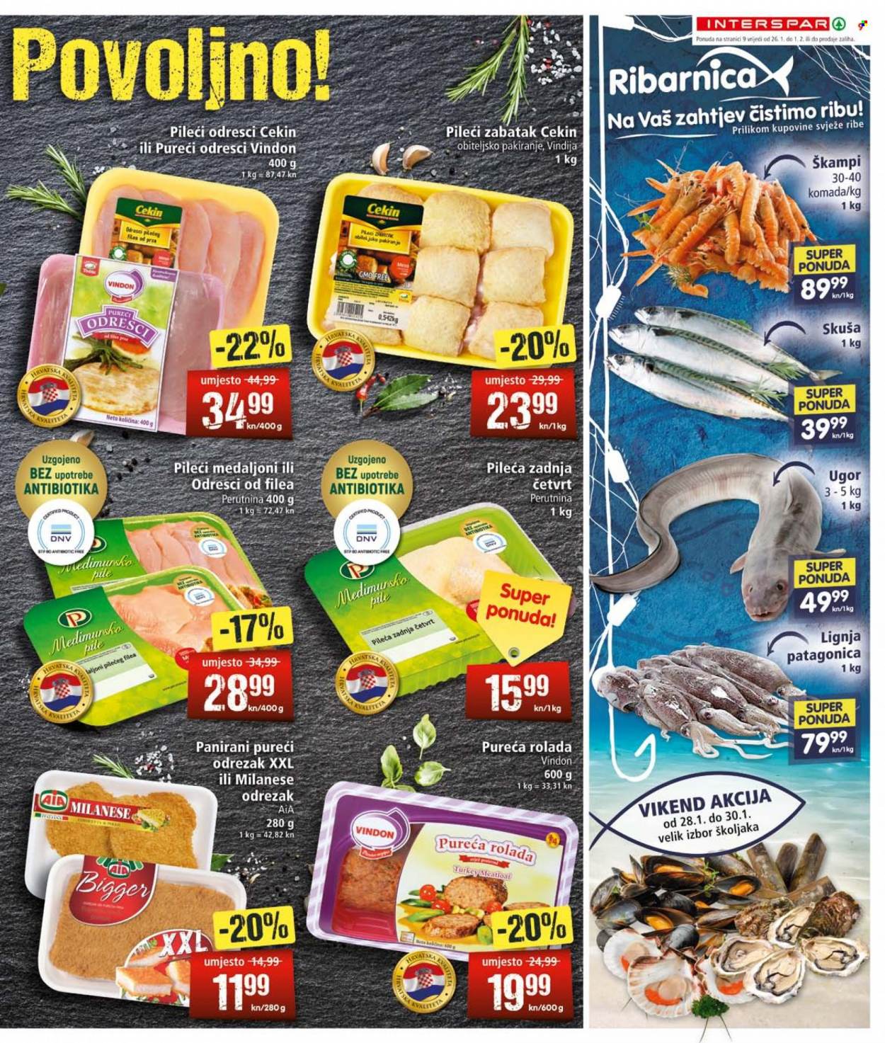 INTERSPAR katalog - 26.01.2022. - 01.02.2022. Stranica 9
