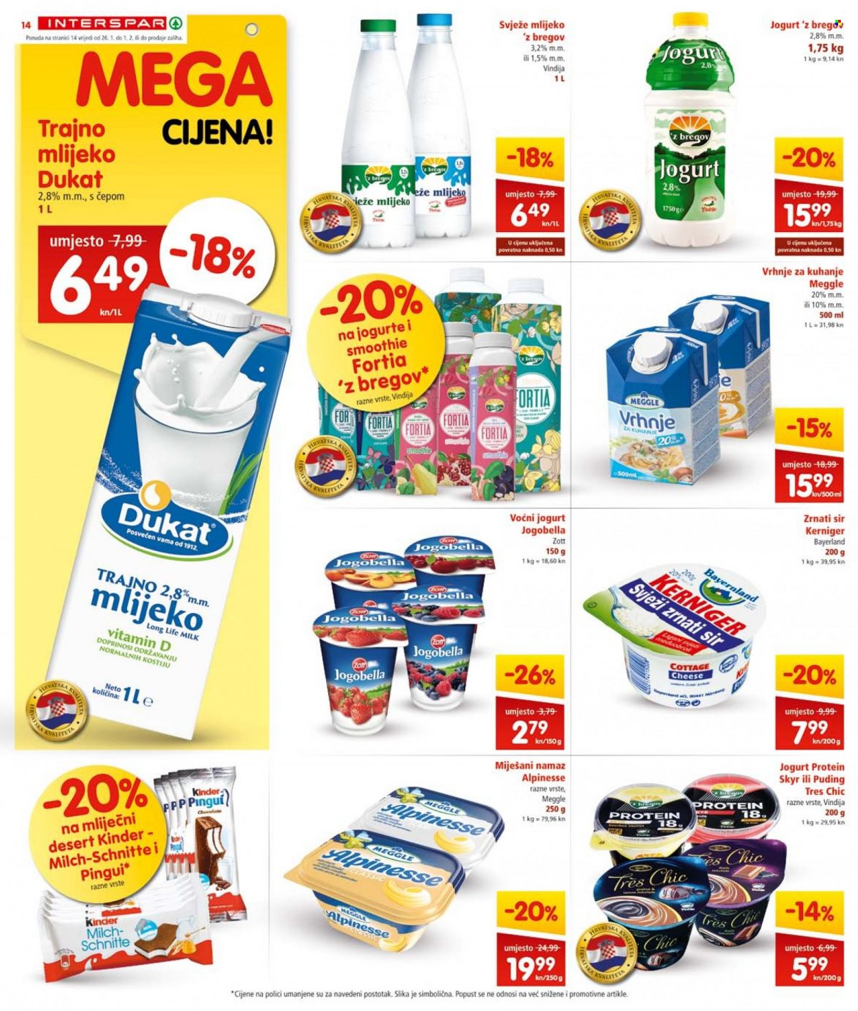 INTERSPAR katalog - 26.01.2022. - 01.02.2022. Stranica 14