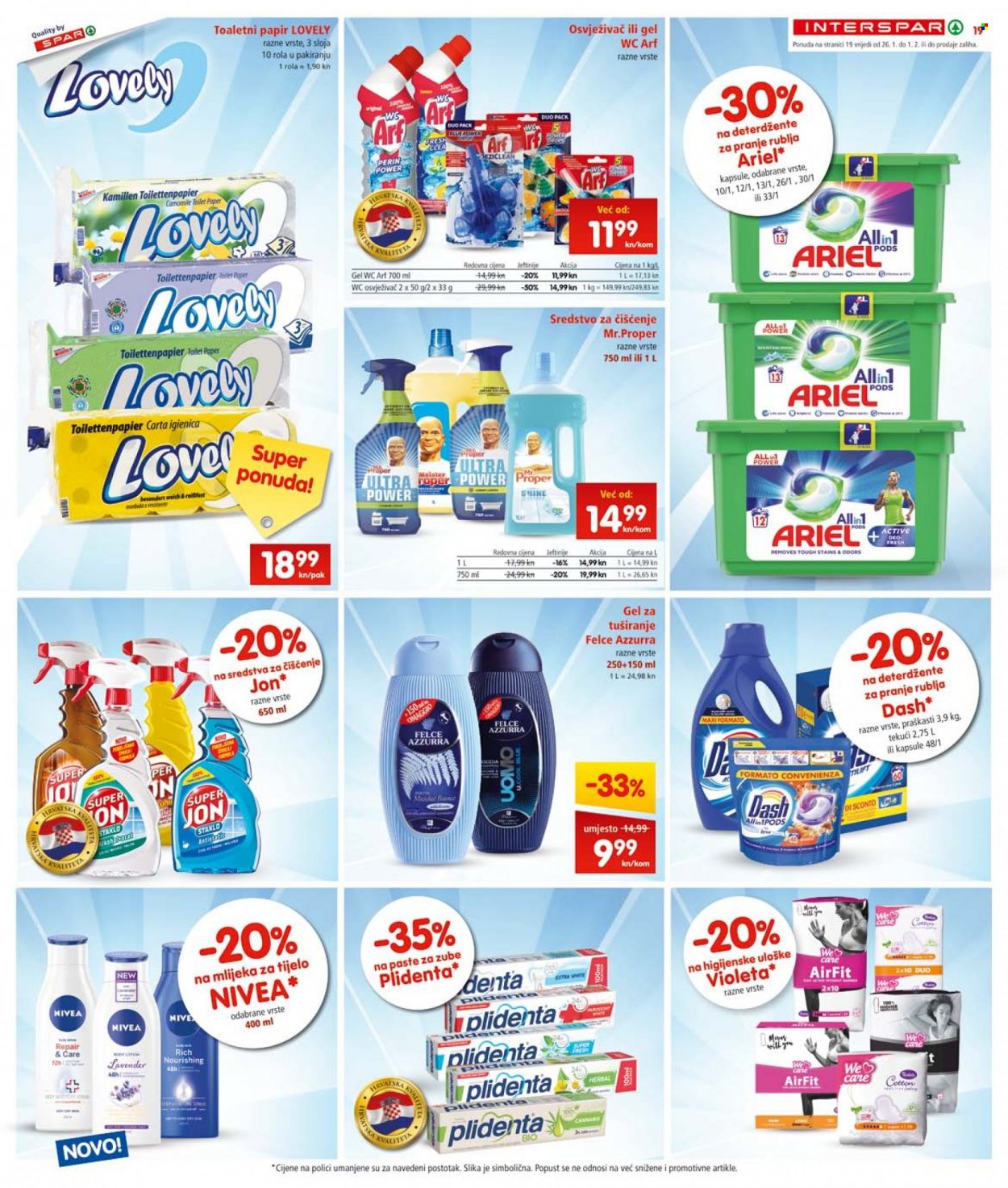 INTERSPAR katalog - 26.01.2022. - 01.02.2022. Stranica 19