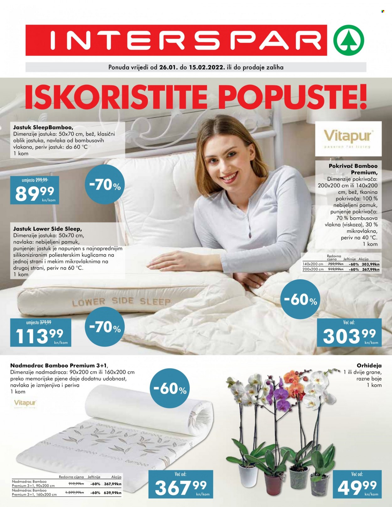 INTERSPAR katalog - 26.01.2022. - 15.02.2022. Stranica 1
