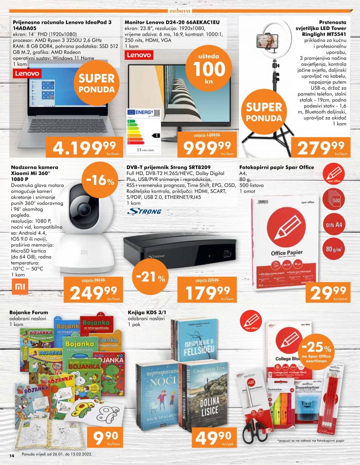 INTERSPAR katalog - 26.01.2022. - 15.02.2022. Stranica 14
