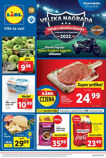Lidl katalog - 31.01.2022. - 06.02.2022.